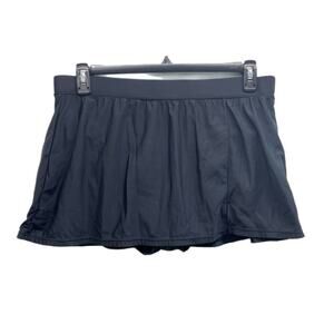 Aqua Green Tummy Control Swim Skirt Black Size XL Slimming Resort wear